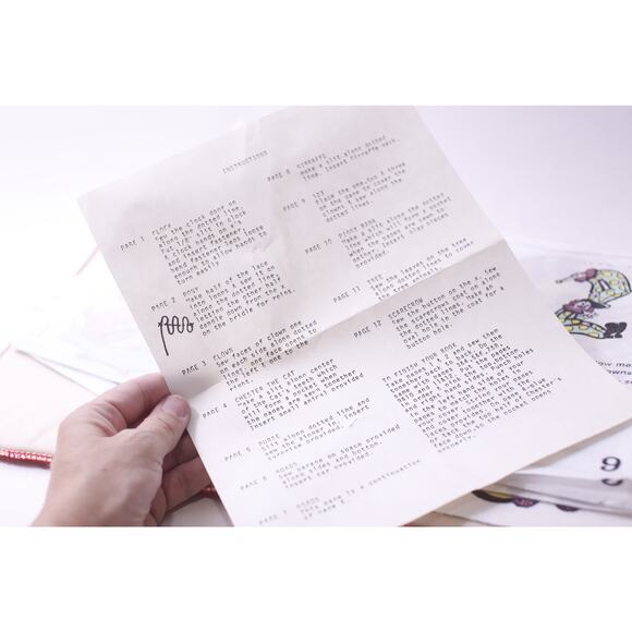 70s My Quiet Book, Cloth Book, Unfinished, Reading, Learning, Vintage - Picture 5 of 5